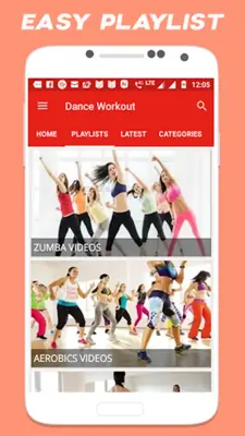 Dance Workout android App screenshot 0